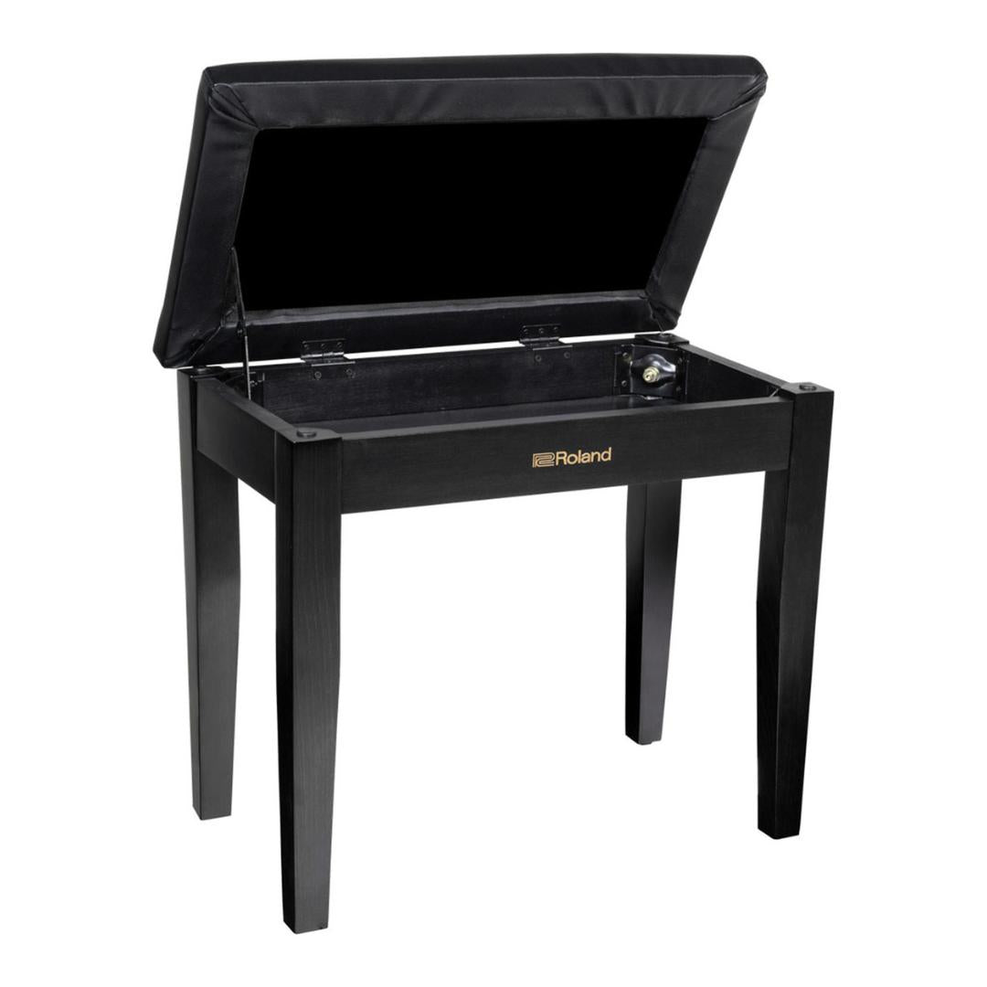 Roland PB1-BK Piano Bench with Storage Compartment-Andy's Music
