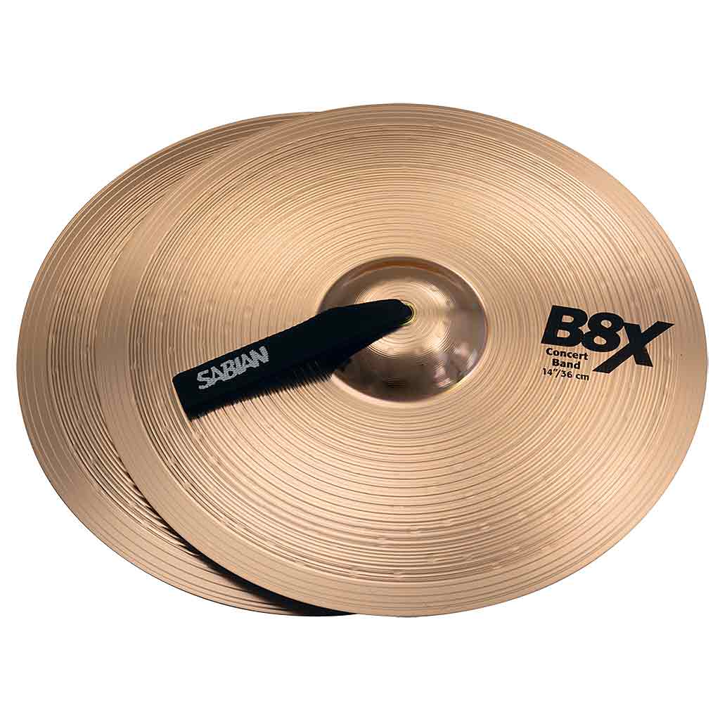 Sabian 14" B8X Concert Band Cymbals - 41421X-Andy's Music