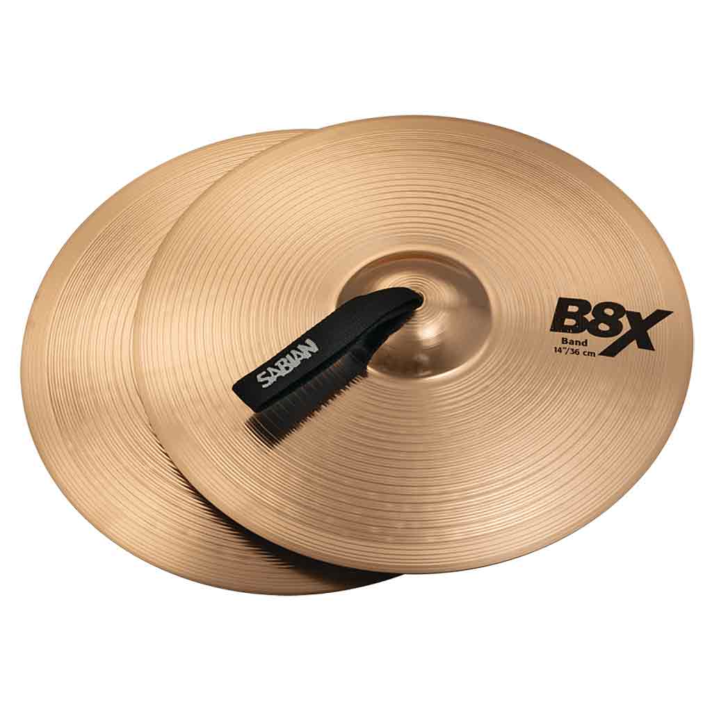 Sabian B8X Marching Band cymbal pairs - ANDY'S MUSIC