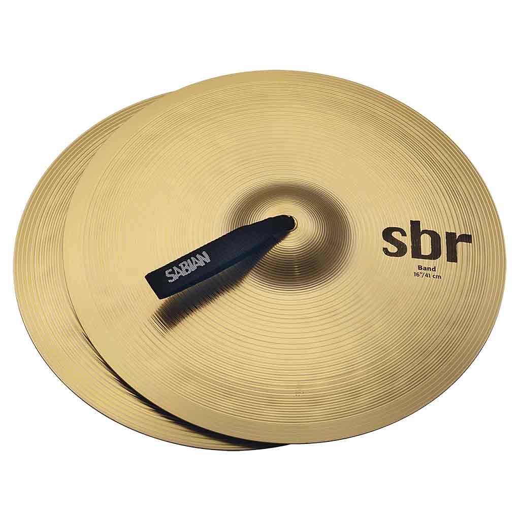 Sabian 16" SBR Marching Band Cymbal Pair SBR1622-Andy's Music