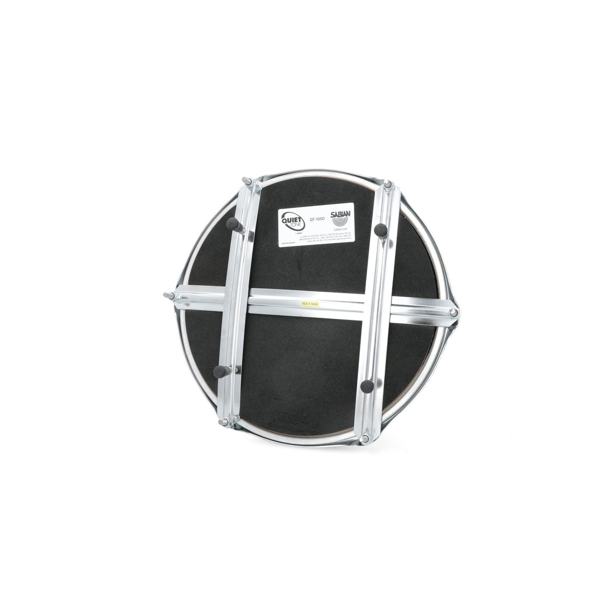 Sabian QT10SDCL Quiet Tone Classic Snare Practice Pad 10"