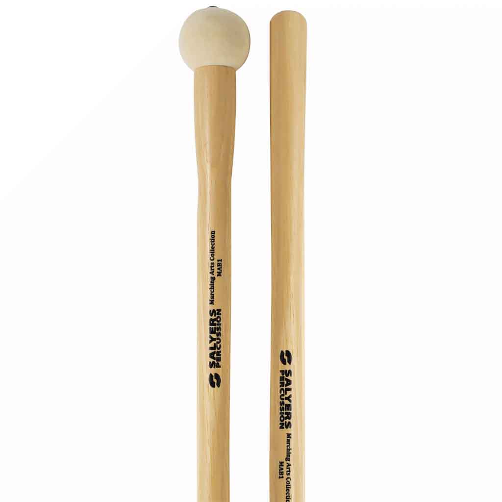 Salyers MAB1 Marching Bass Mallet for 18"-22" Bass Drums