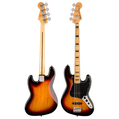Squier Classic Vibe 70s Jazz Bass Guitar 3-Color Sunburst 0374540500