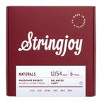 Stringjoy Strings- 6 & 12 String Phosphor Bronze Acoustic Guitar Strings