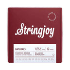 Stringjoy Strings- 6 & 12 String Phosphor Bronze Acoustic Guitar Strings