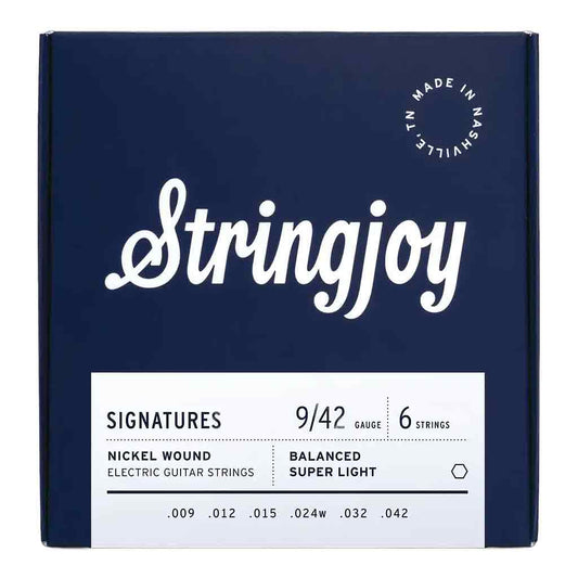 Stringjoy Strings- Electric Guitar Strings-9-42-Andy's Music