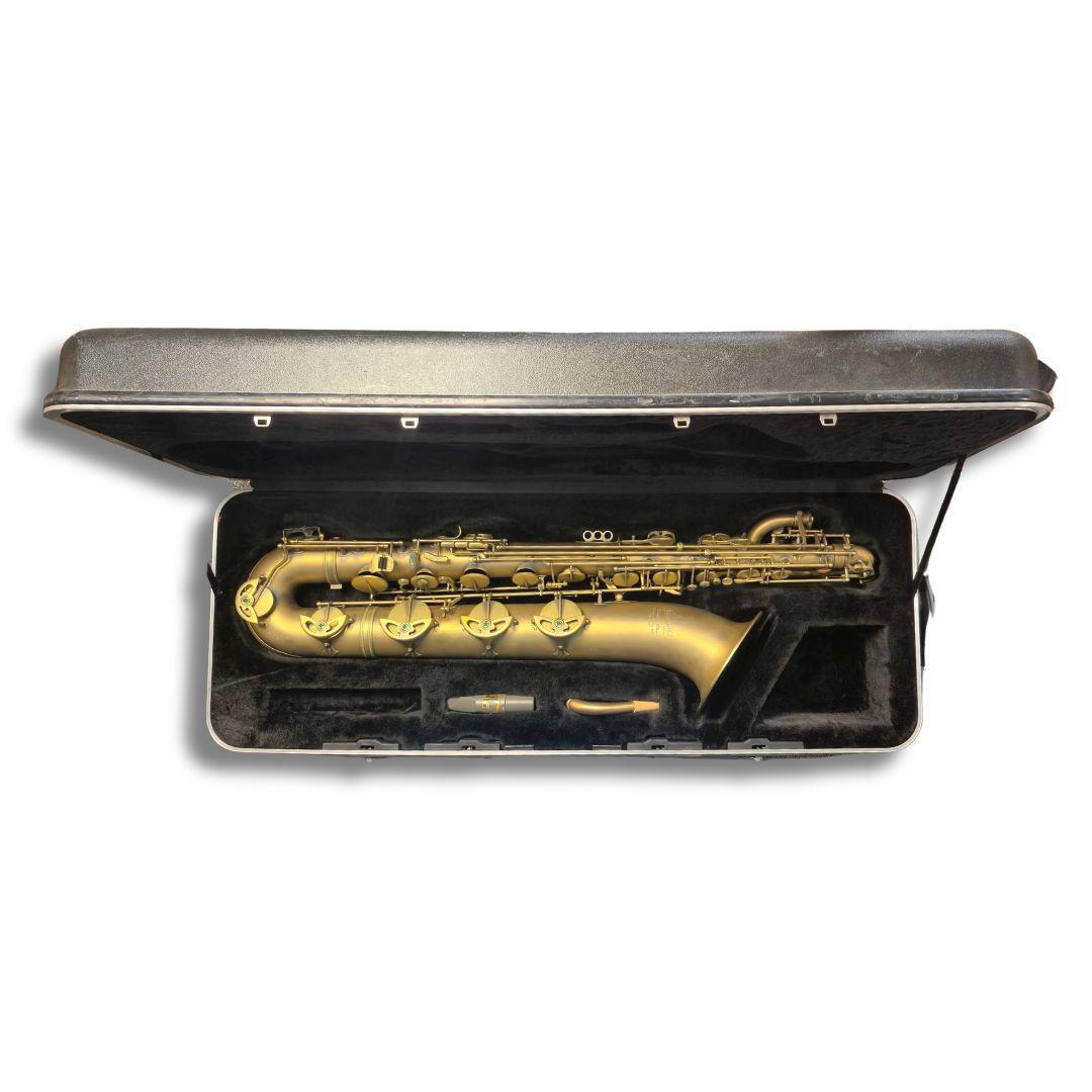 Used P Mauriat E-flat Baritone Saxophone w/ Case PMB300DK