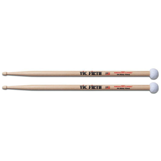 Vic Firth American Classic 5A Dual Tone Mallet Sticks 5ADT-Andy's Music