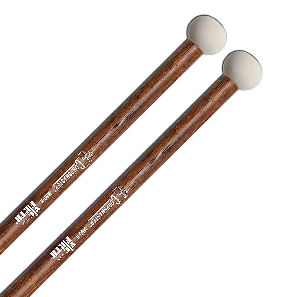 Vic Firth Corpsmaster Marching Bass Drum Mallets-MB0H-Andy's Music