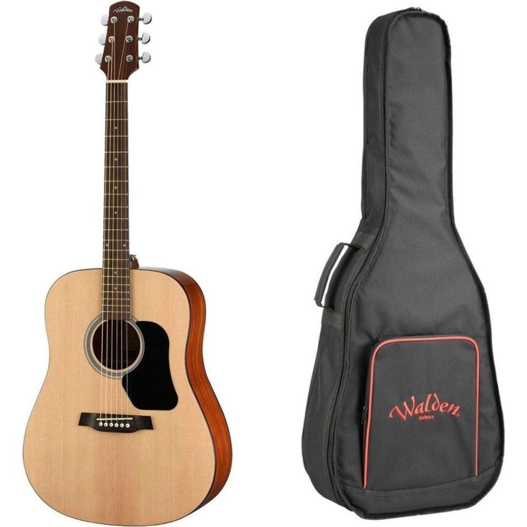 Walden D350W Acoustic Guitar w/ Gig Bag-Andy's Music