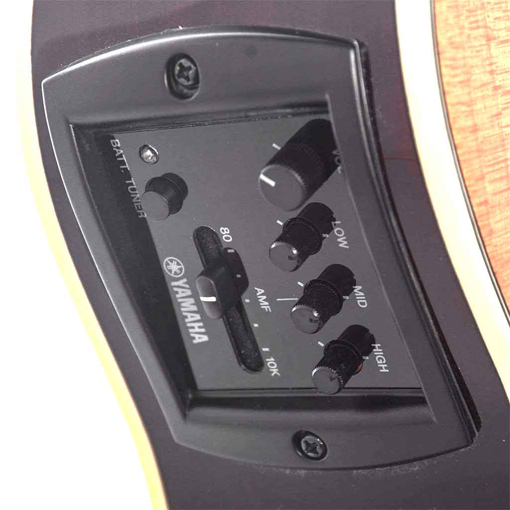 Yamaha APX600FM Acoustic Electric Thin Body Guitar-Andy's Music