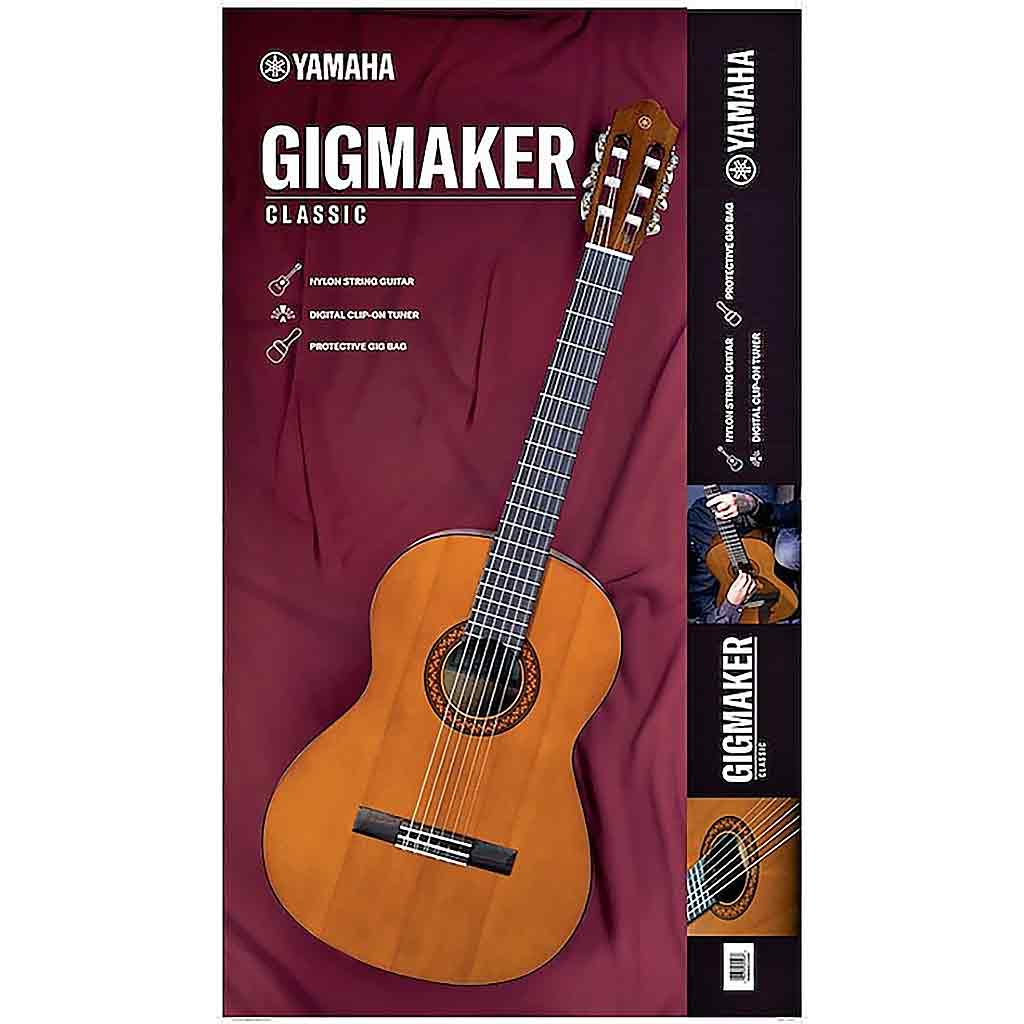 Yamaha C40PKG Classical Guitar Pack With Bag, DVD, Tuner | Andy's