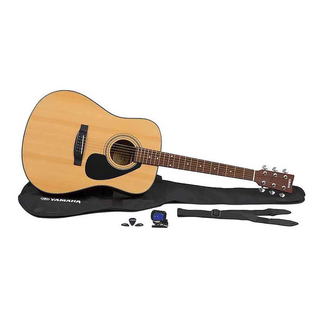 Yamaha Gigmaker Guitar - Standard Acoustic Guitar Beginner Kit-Andy's Music