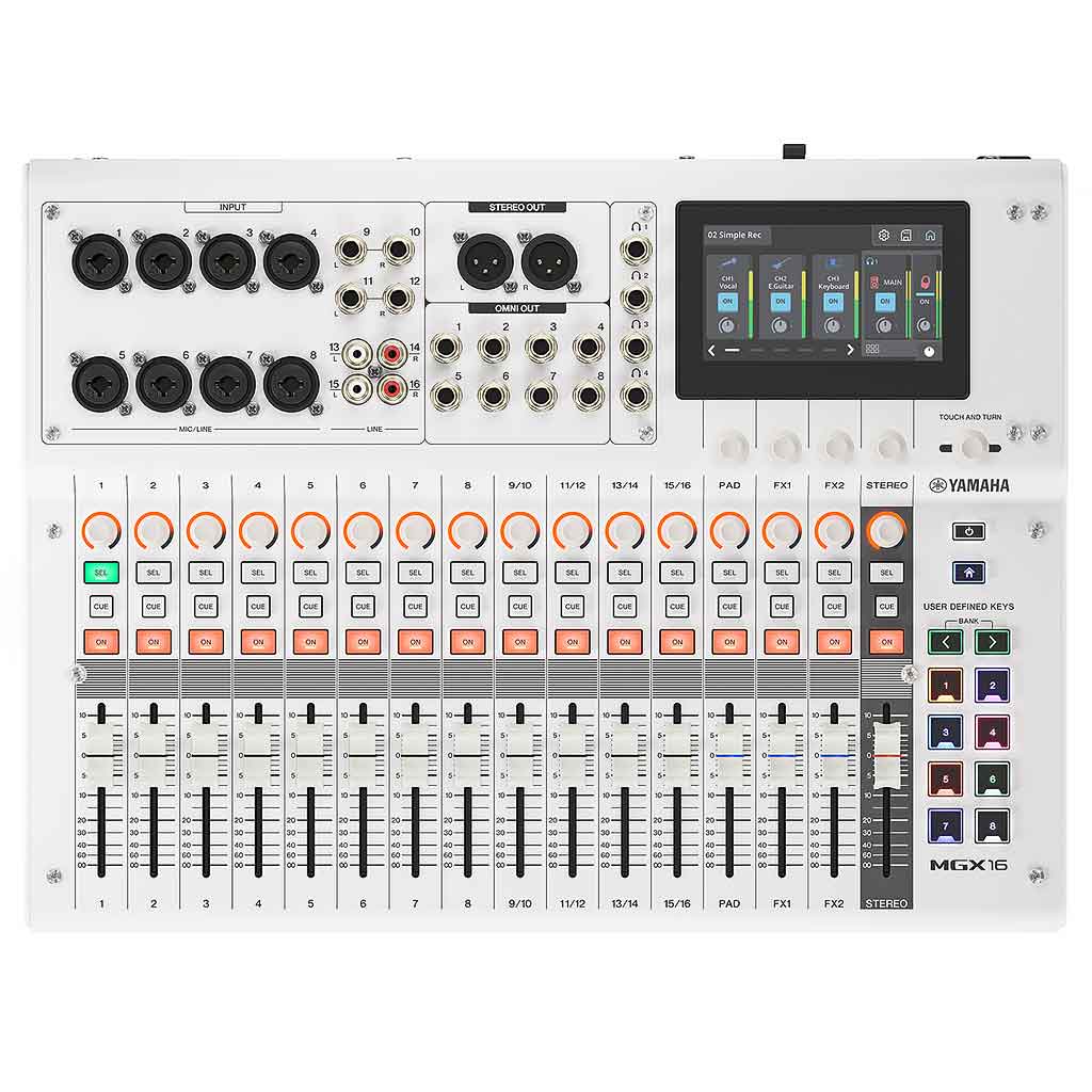Yamaha MGX16 Digital Mixer - MGX Compact Digital Mixing Board-Andy's Music