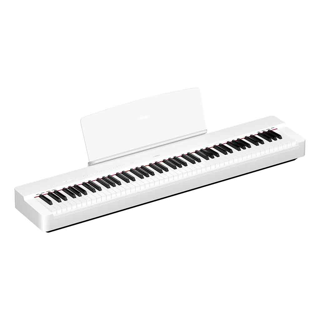 Yamaha P225 Portable Electric Digital Piano 88-Weighted Keys-White-Andy's Music