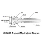 Yamaha Trumpet Mouthpiece-Andy's Music