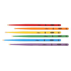 Zildjian x Crayola 6 Pack, Kids Drumsticks & Pad