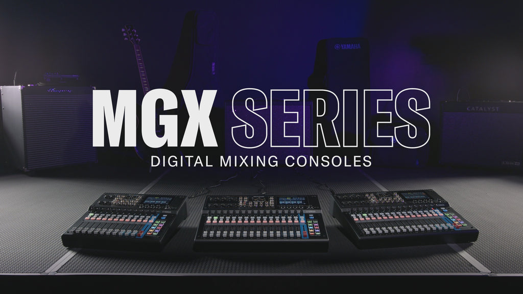 Yamaha MGX12V Digital Mixer - 18 Track Digital Console