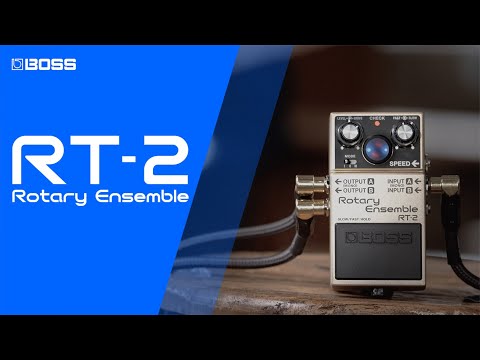 BOSS RT-2 Rotary Ensemble Pedal – Authentic Rotary Speaker Sounds in a Compact Pedal at Andy's Music