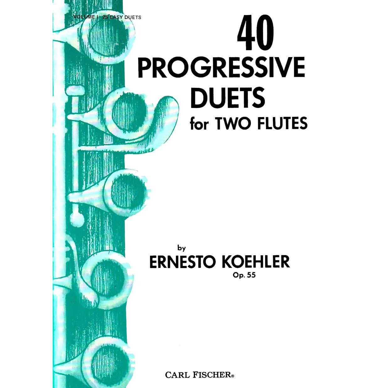40 Progressive Duets Flute-Andy's Music