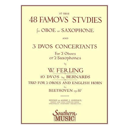 48 Famous Studies for Oboe or Saxophone – Andy's Music