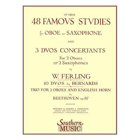 48 Famous Studies for Oboe or Saxophone