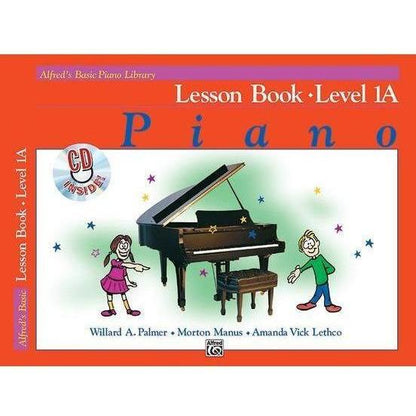 Alfred's Basic Piano Library Series-1A-Lesson w/ CD-Andy's Music