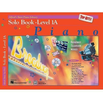 Alfred's Basic Piano Library Series-1A-Solo Top Hits-Andy's Music