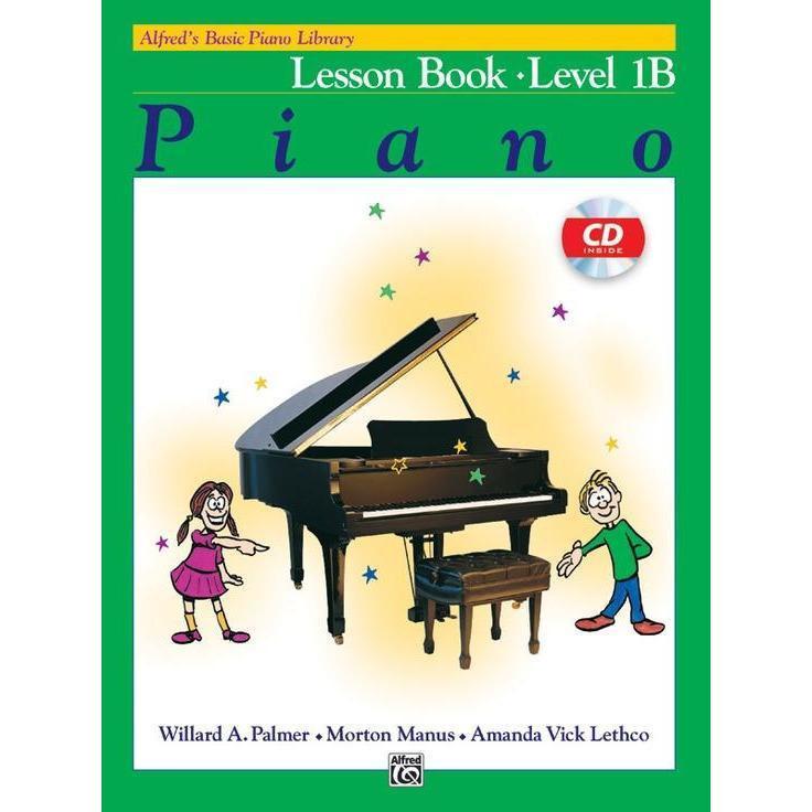 Alfred's Basic Piano Library Series-1B-Lesson w/ CD-Andy's Music