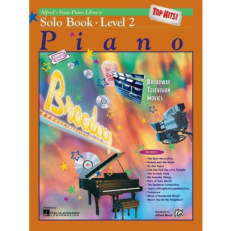 Alfred's Basic Piano Library Series-2-Solo Top Hits-Andy's Music