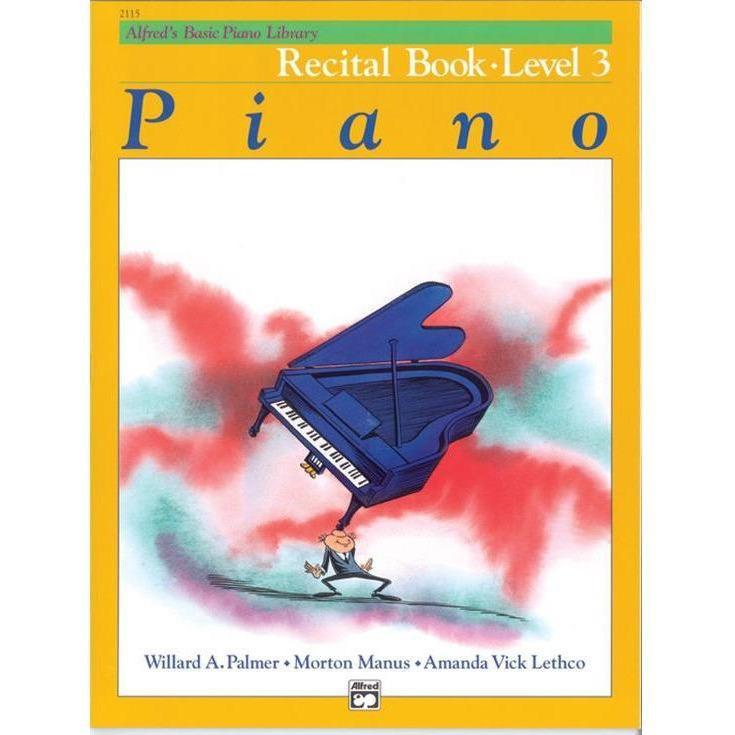 Alfred's Basic Piano Library Series-3-Recital-Andy's Music
