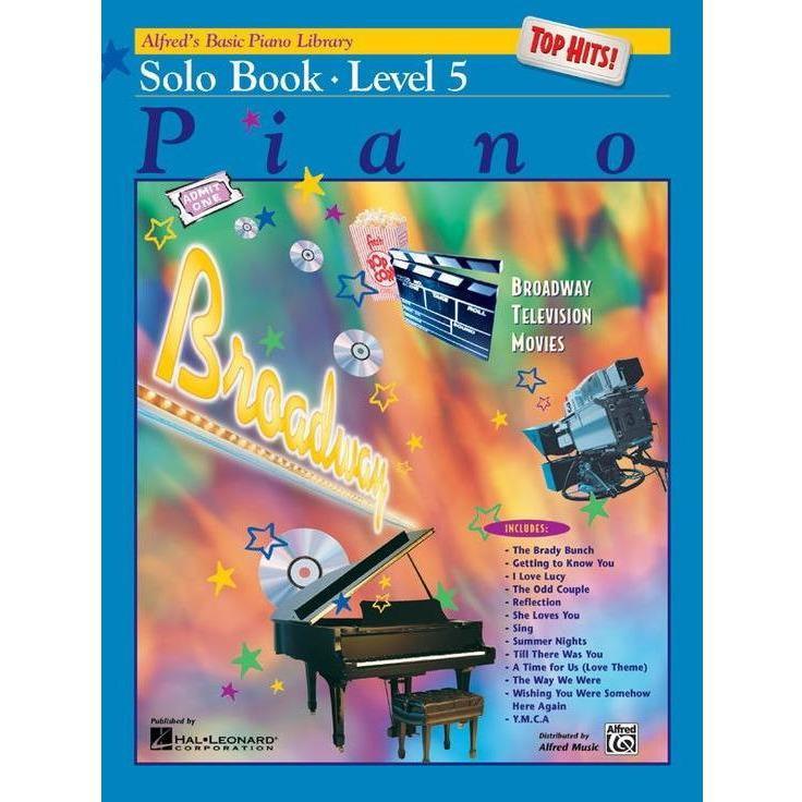 Alfred's Basic Piano Library Series-5-Solo Top Hits-Andy's Music