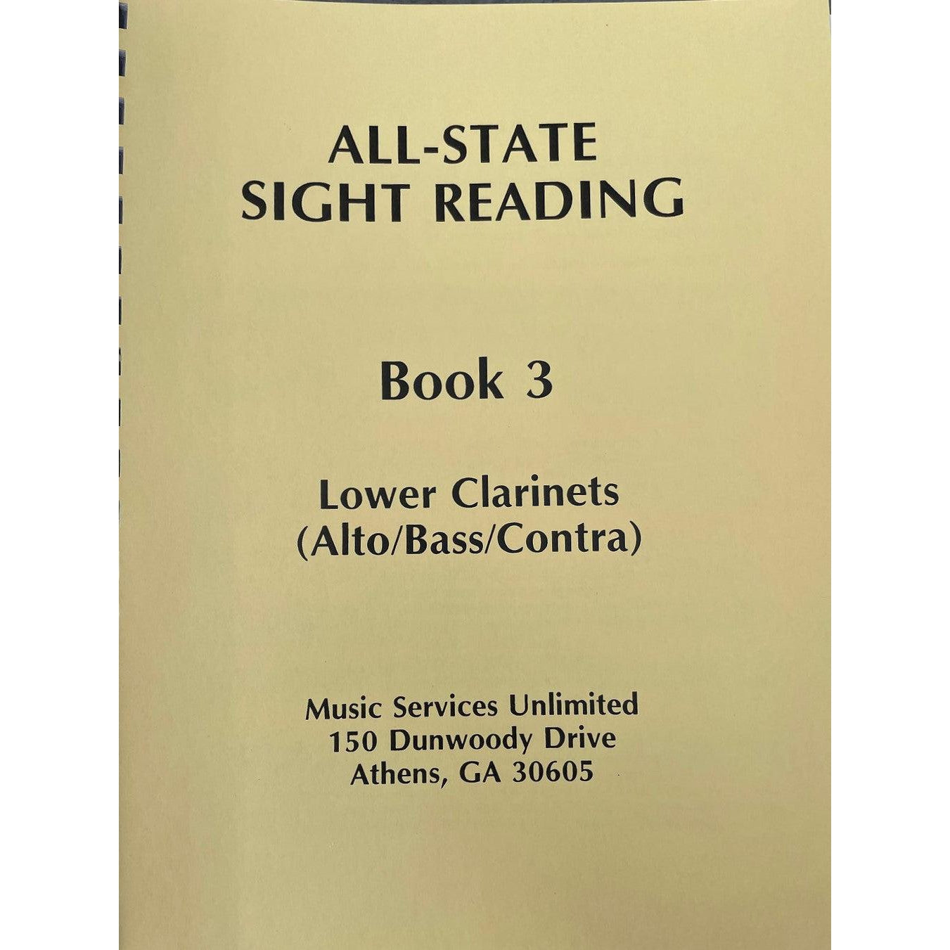 All-State Sight Reading-Andy's Music