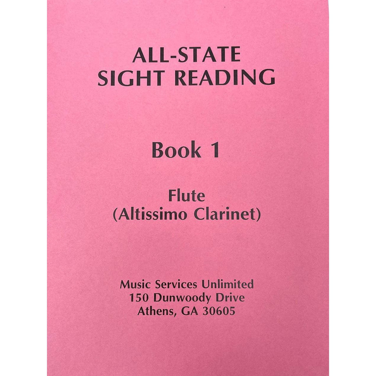 All-State Sight Reading-Andy's Music