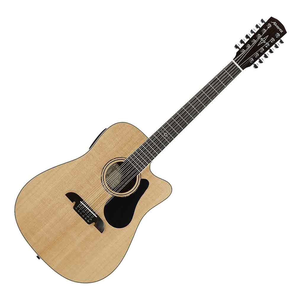 Alvarez AD6012CE 12-String Acoustic Electric Guitar Artist Series-Andy's Music