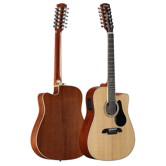 Alvarez AD6012CE 12-String Acoustic Electric Guitar Artist Series-Andy's Music
