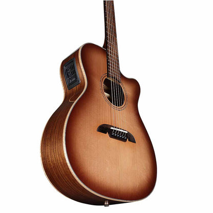 Alvarez AFA95CESHB Artist Elite Folk/OM Acoustic Electric Guitar-Andy's Music
