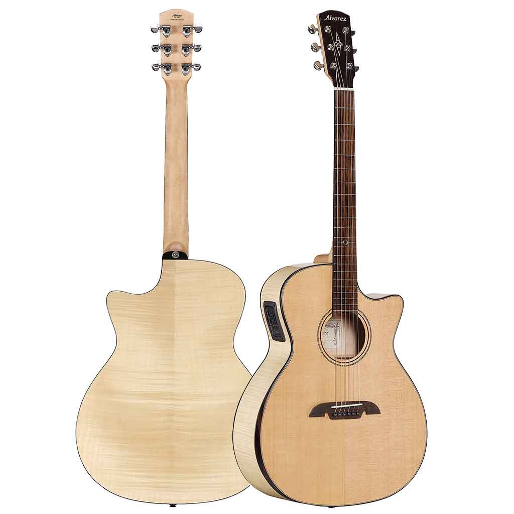 Alvarez Guitar - AGFM80CEAR Artist Elite Grand Auditorium Acoustic Electric Guitar