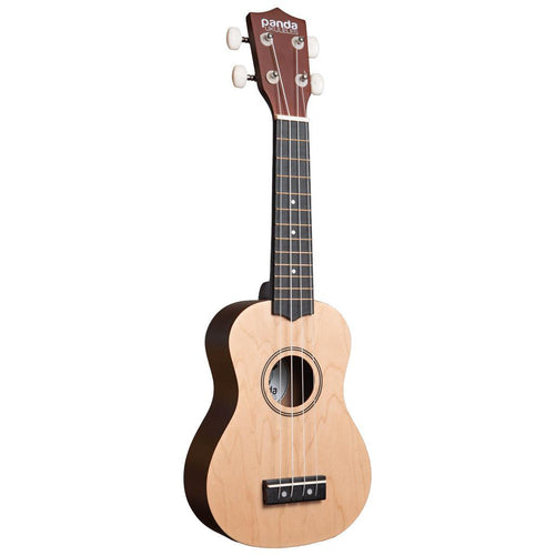 Amahi PNUKTN Panda Series Light Coffee Soprano Ukulele