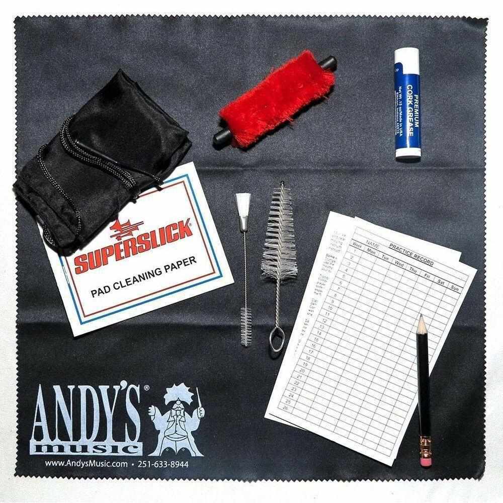 Andy's Music Alto Sax Cleaning Kit ASCK762-Andy's Music