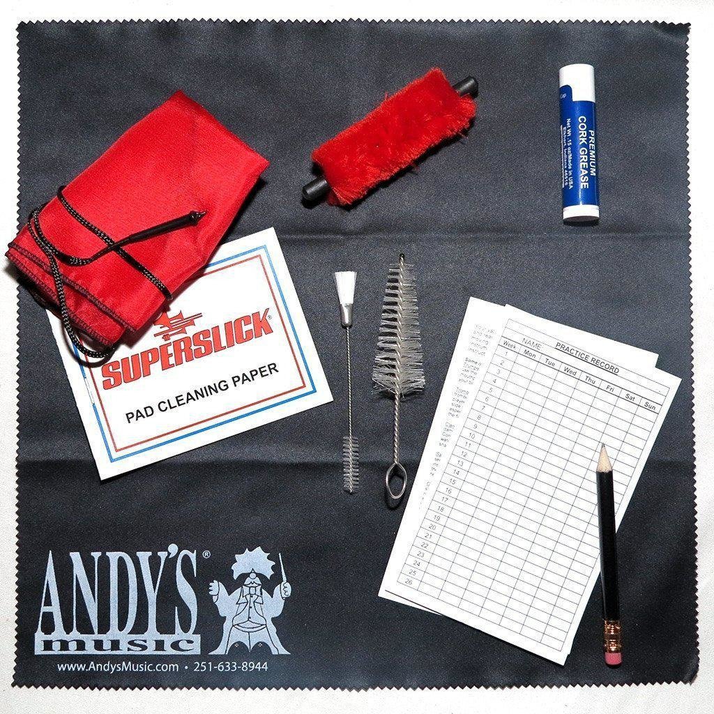 Andy's Music Clarinet Cleaning Kit CLCK762-Andy's Music