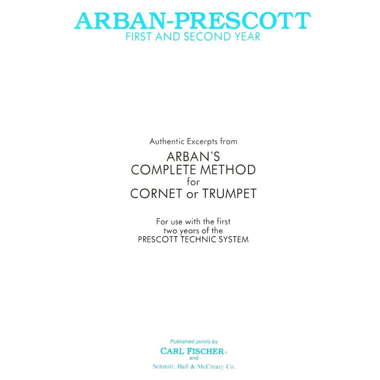 Arban's Complete Method for Cornet or Trumpet-Andy's Music