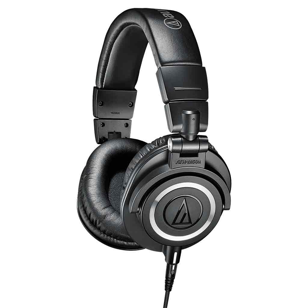 Audio-Technica ATH-M50X Professional Studio Monitor Headphones-Andy's Music