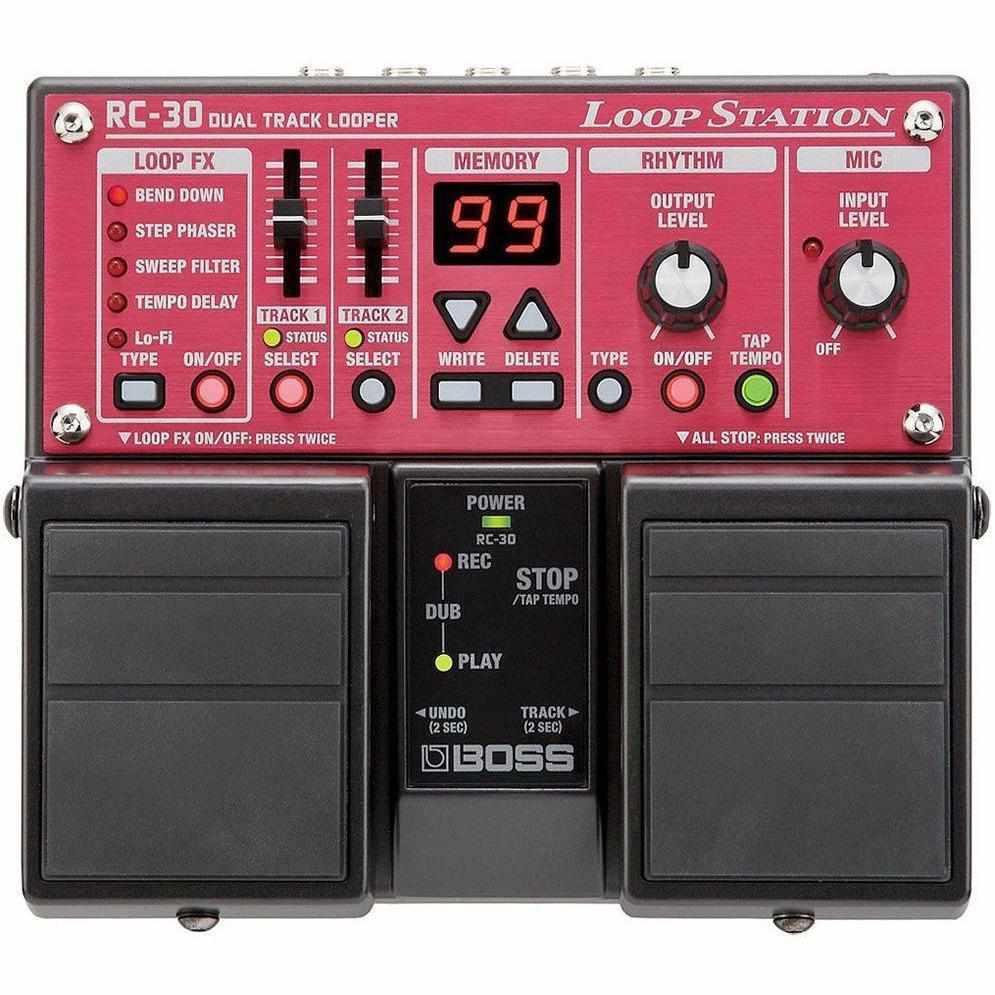 BOSS RC-30 Loop Station Dual Track Looper Pedal
