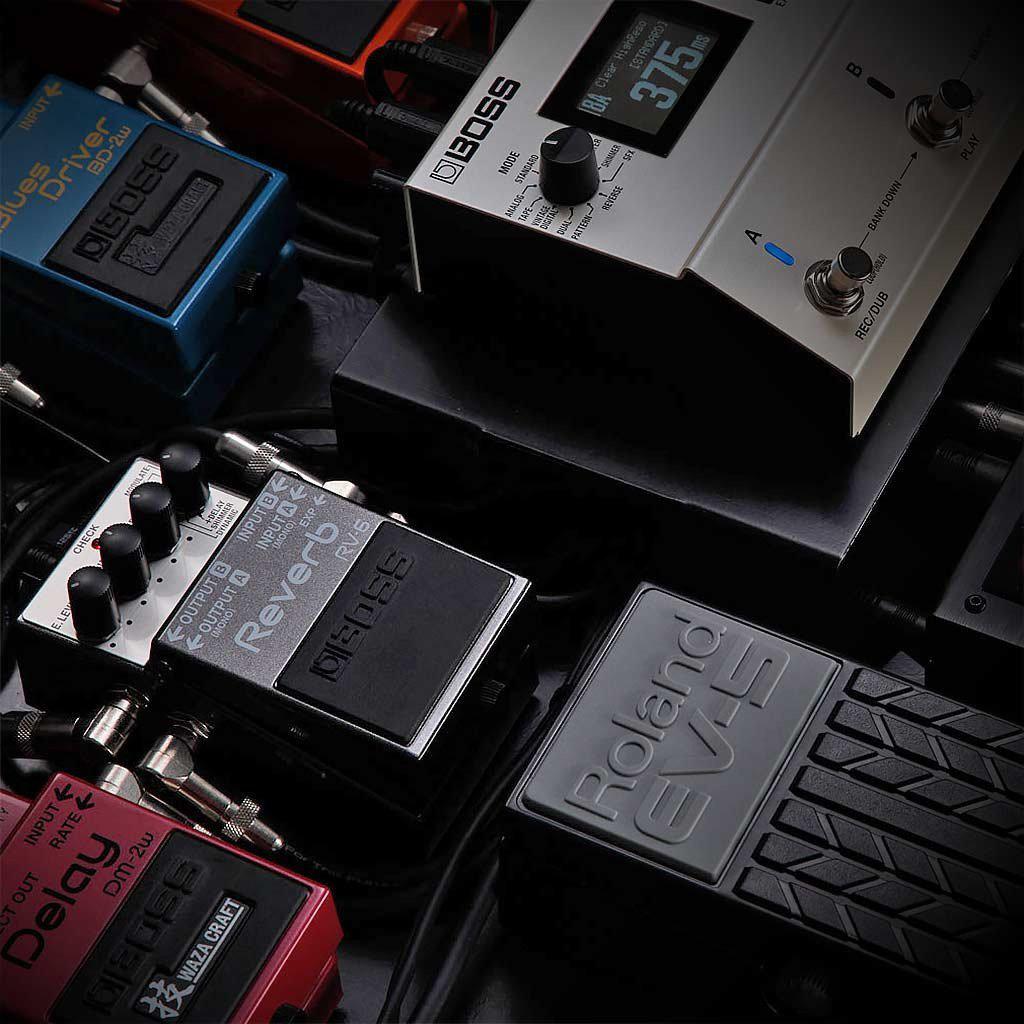 boss guitar pedal board Boss RV-6 Reverb Pedal
