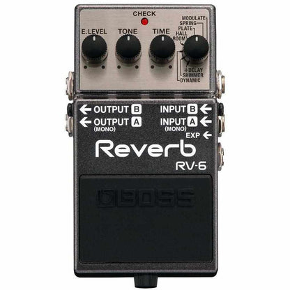 BOSS RV-6 Reverb Guitar Effects Pedal-Andy's Music