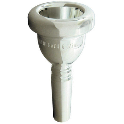 Bach Large Shank Silver-Plated Trombone Mouthpiece-Andy's Music
