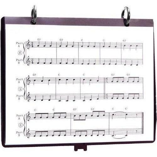 Conn-Selmer 5-Page Flip Folder with Rings 5885