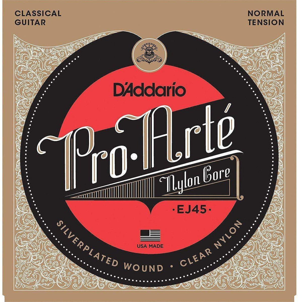D'Addario EJ45 Pro-Arté Nylon, Normal Tension