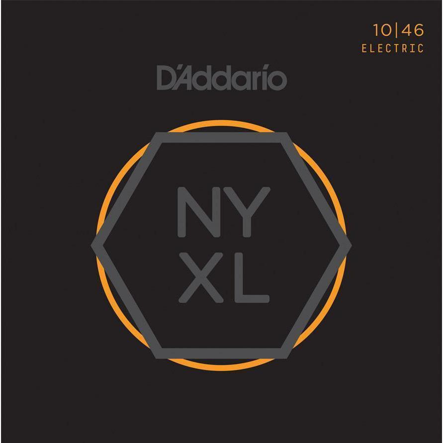 D'Addario NYXL1046 Nickel Wound, Regular Light, 10-46-Andy's Music